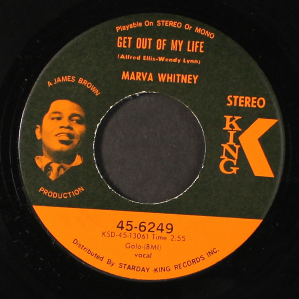 get out of my life / things got to get better by MARVA WHITNEY
