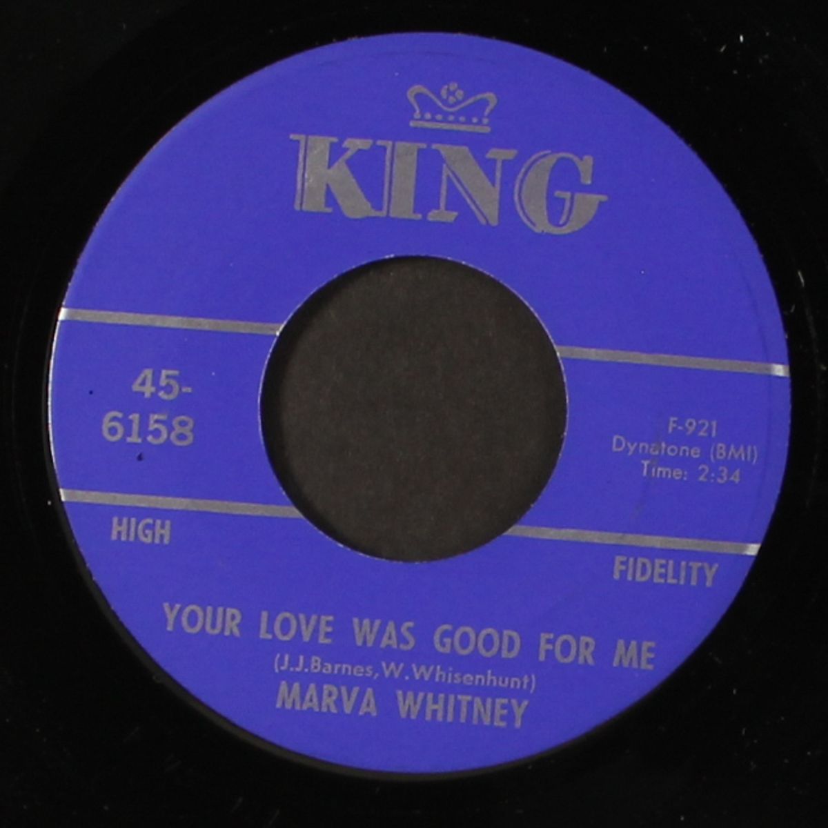 what kind of man / your love was good for me by MARVA WHITNEY