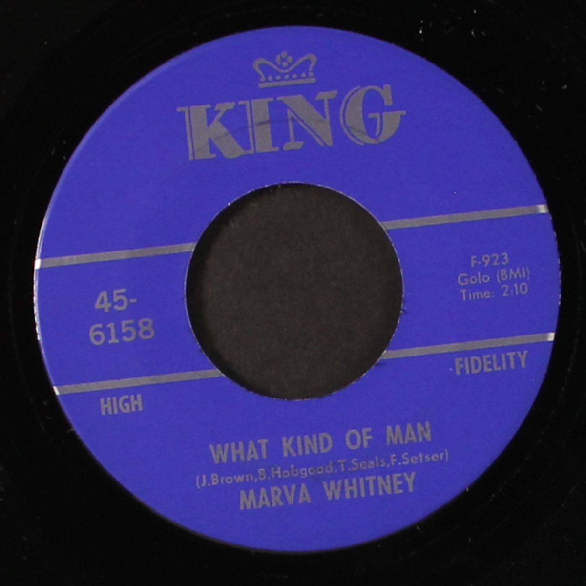 what kind of man / your love was good for me by MARVA WHITNEY