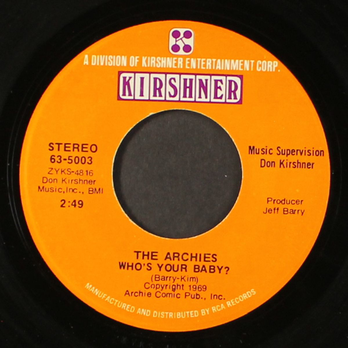 who's your baby? / senorita rita by ARCHIES
