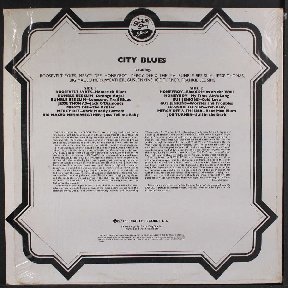 the city blues by VARIOUS