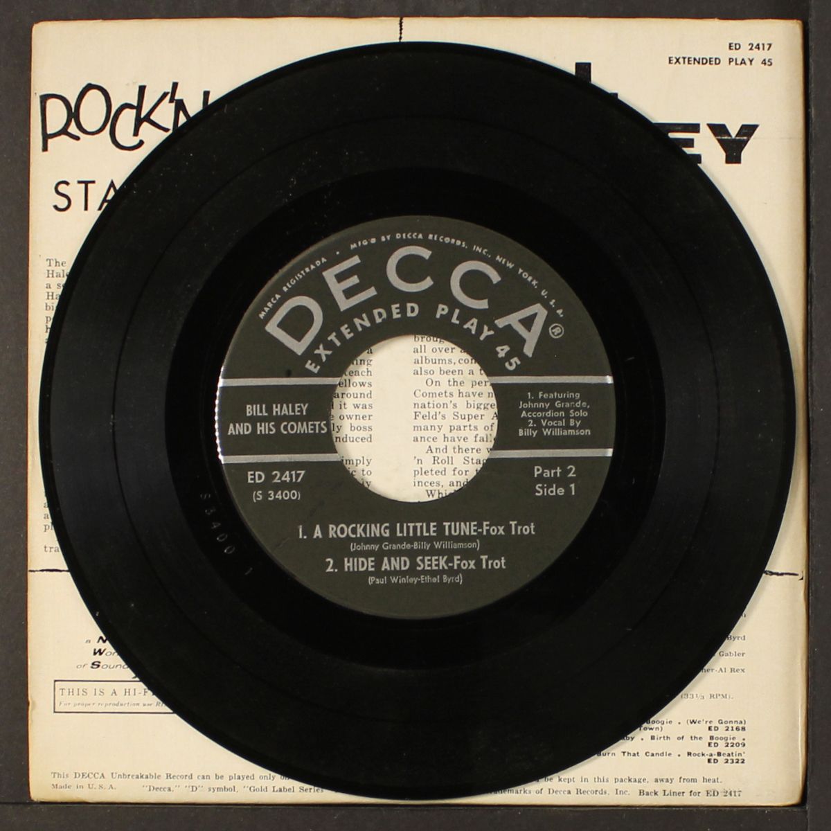 rock 'n roll stage show, part 2 by BILL HALEY & COMETS