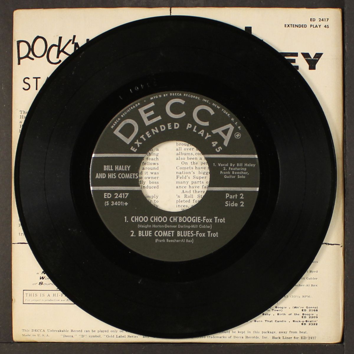 rock 'n roll stage show, part 2 by BILL HALEY & COMETS