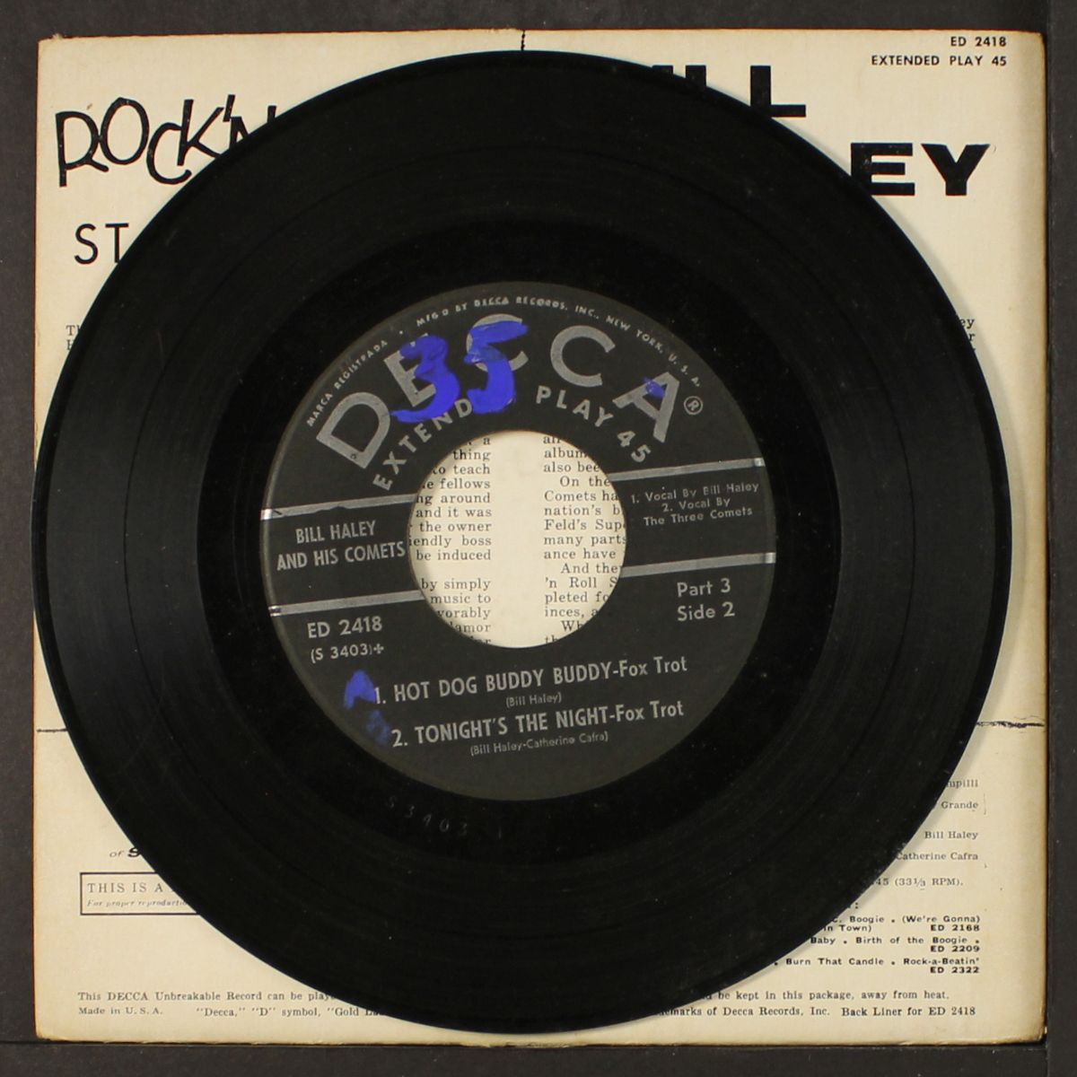 rock 'n roll stage show, part 3 by BILL HALEY & COMETS