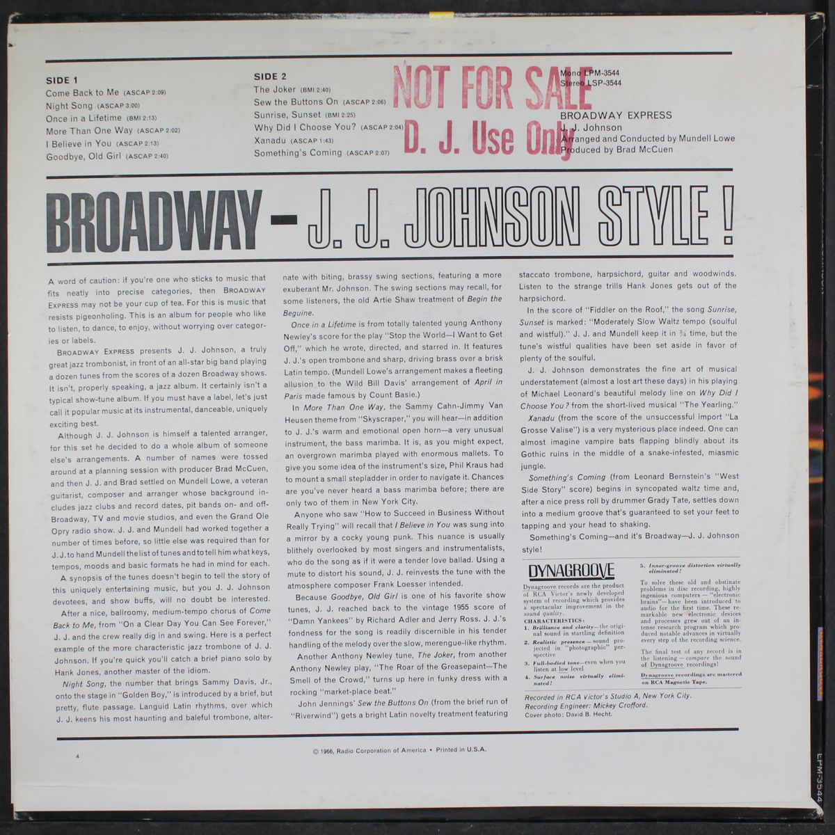 broadway express by J.J. JOHNSON