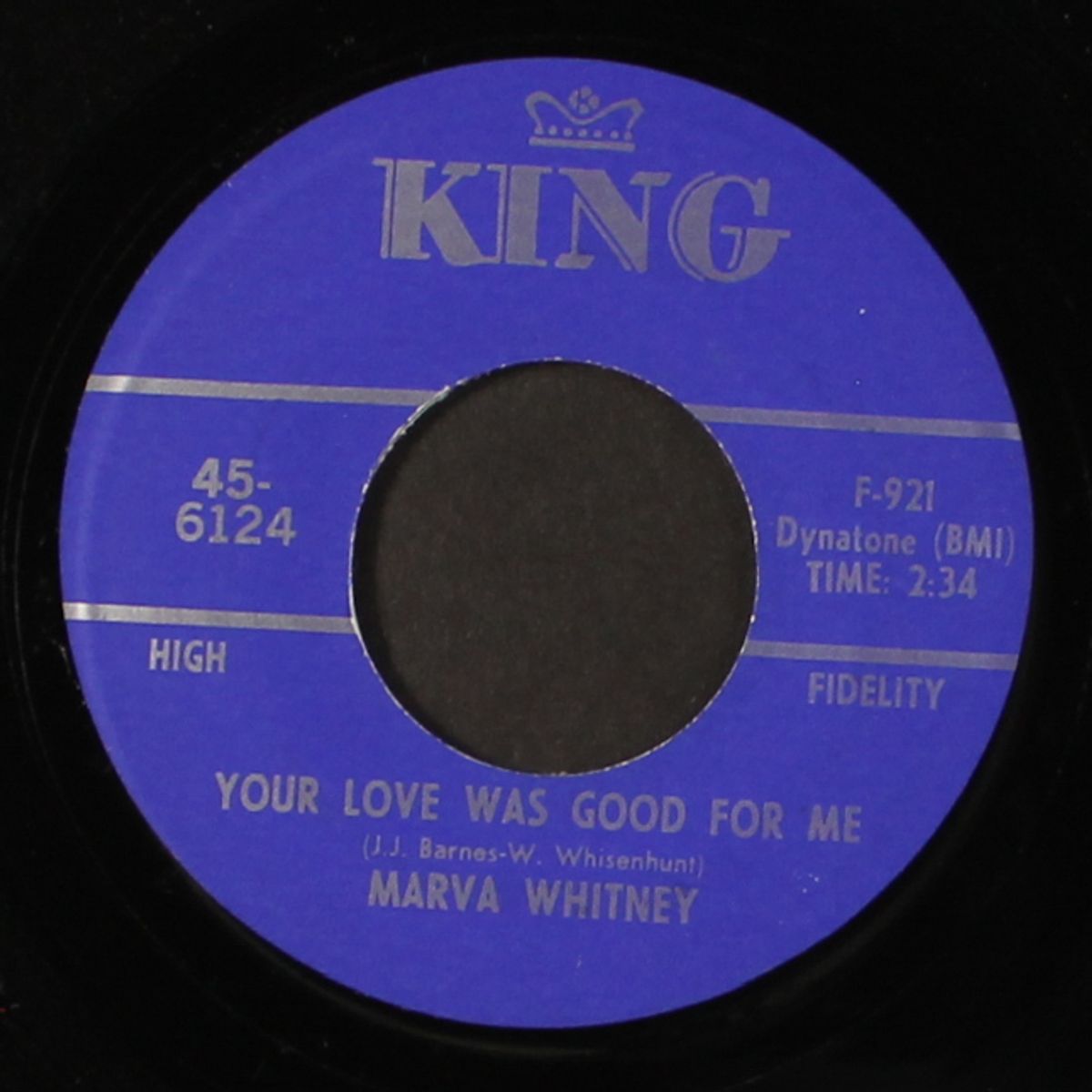 your love was good for me / if you love me by MARVA WHITNEY