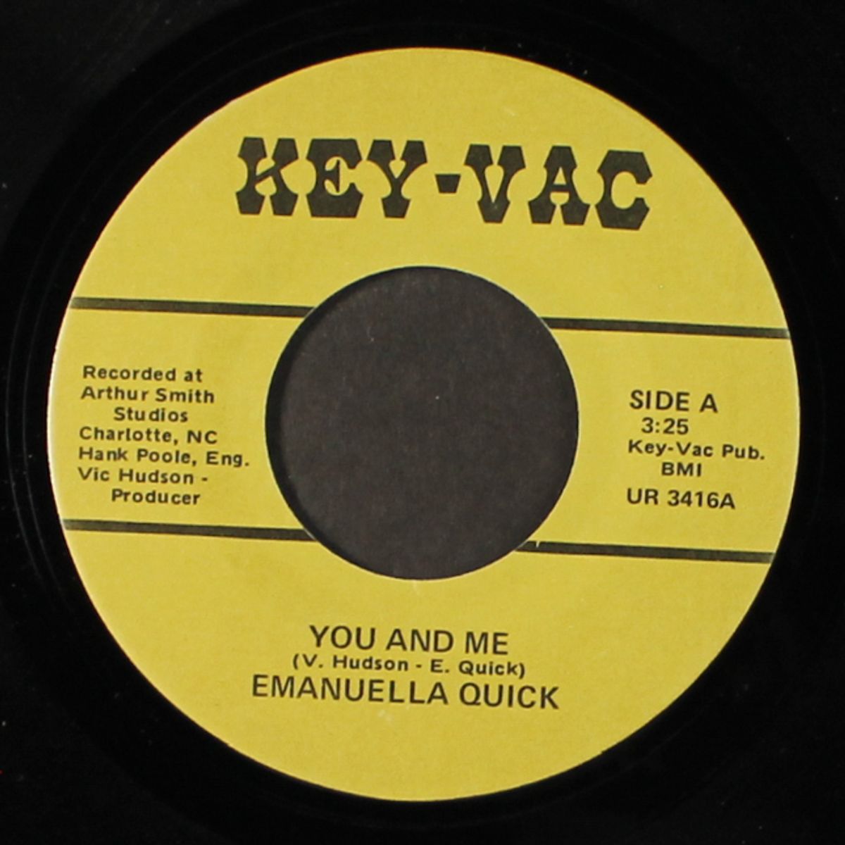 you and me / you gotta believe what somebody say by EMANUELLA QUICK