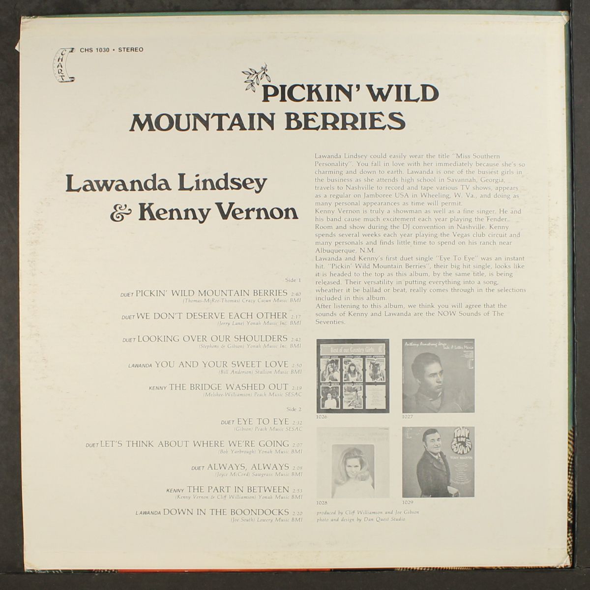 pickin' wild mountain berries by LAWANDA LINDSEY & KENNY VERNON