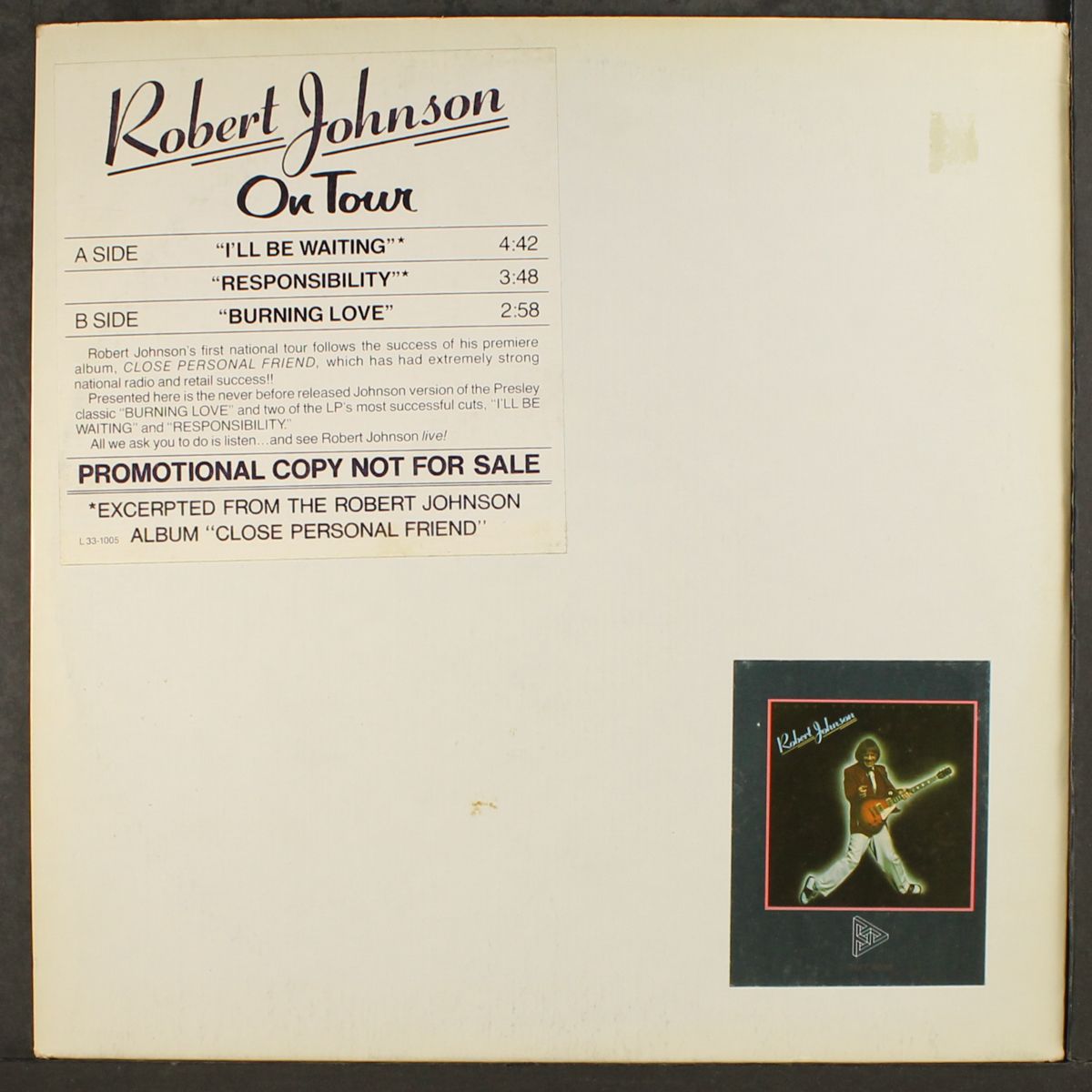 on tour by ROBERT JOHNSON