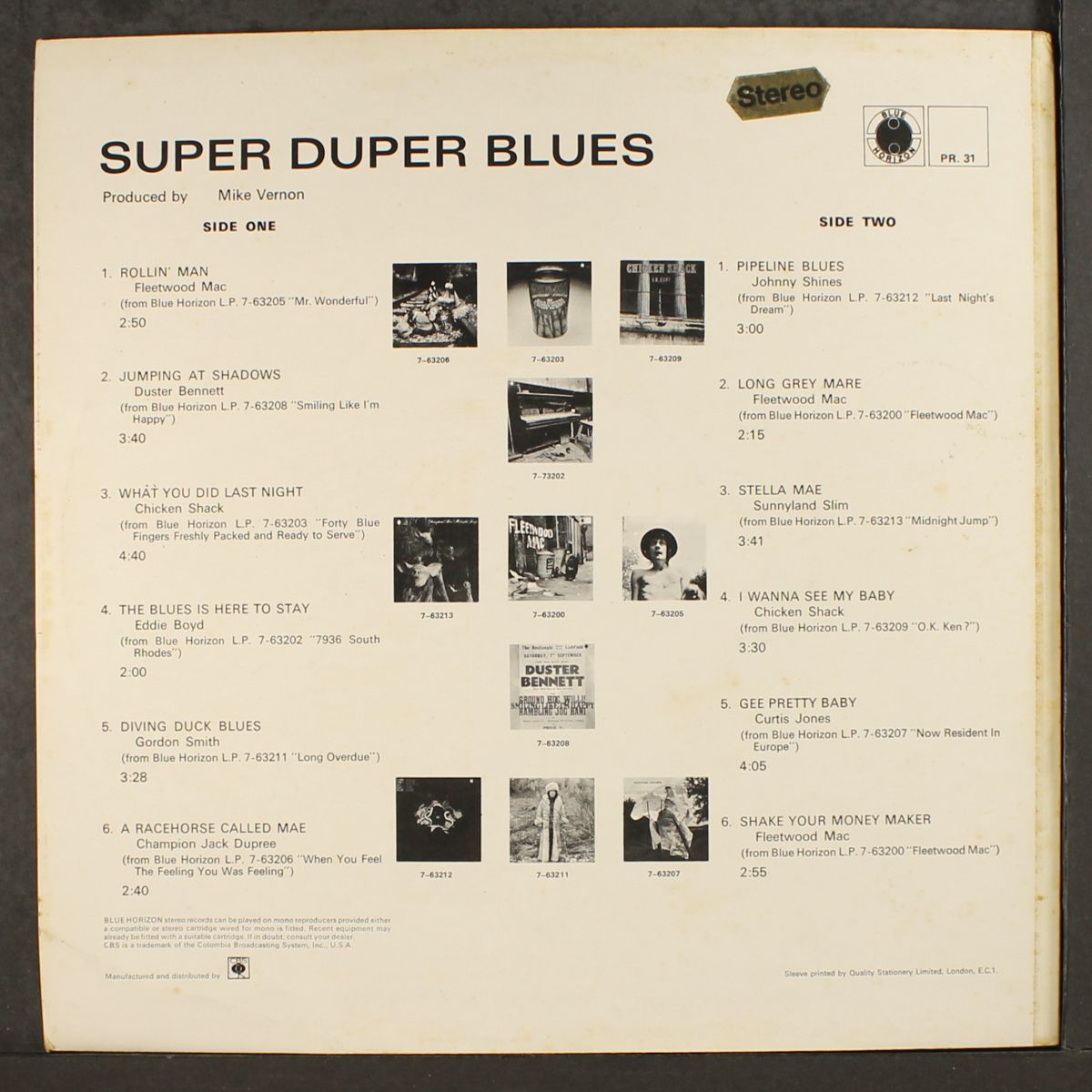 super-duper blues by VARIOUS