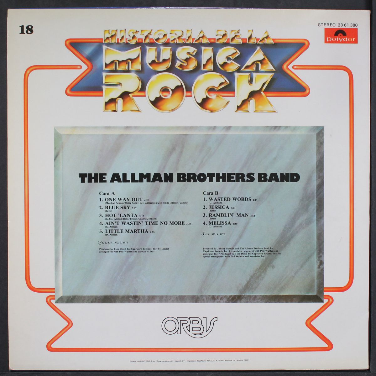historia de la musica rock by ALLMAN BROTHERS BAND