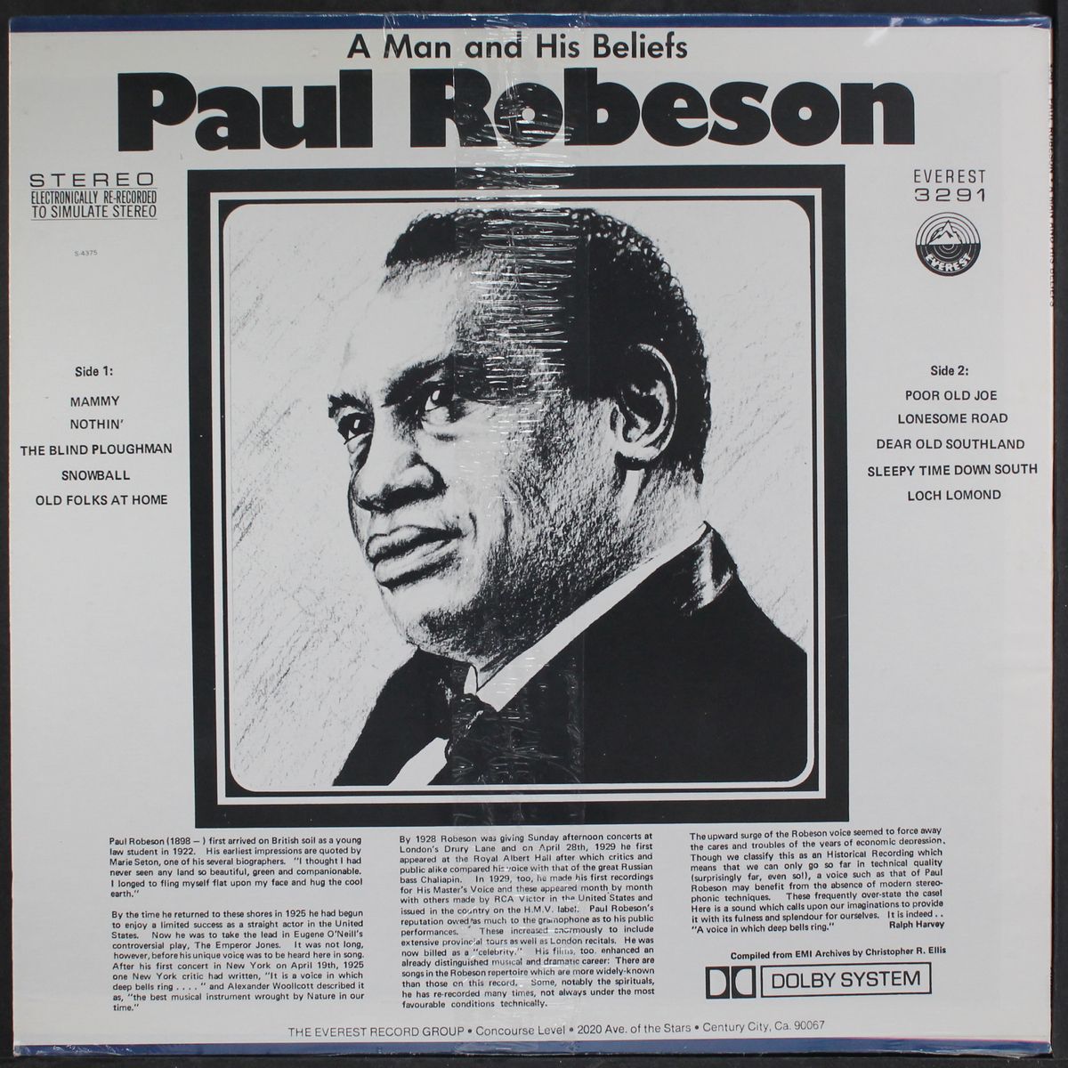 a man & his beliefs by PAUL ROBESON