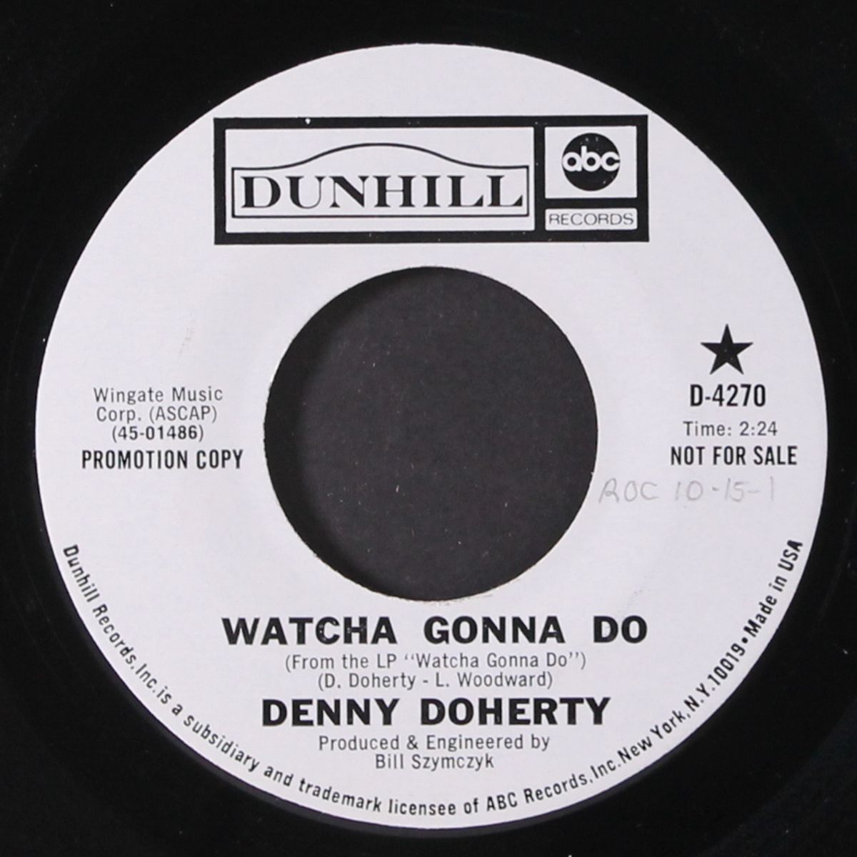 watcha gonna do by DENNY DOHERTY