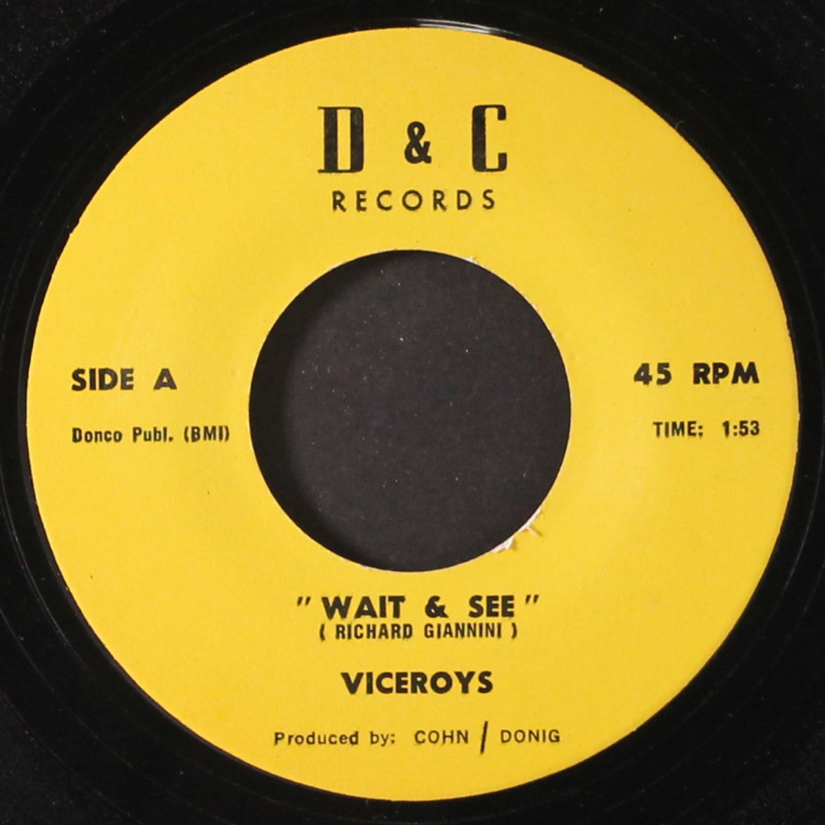 five steps to hell / wait & see by VICEROYS