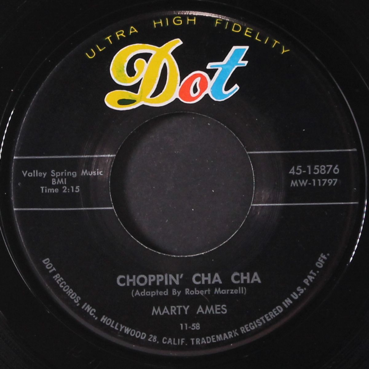 rock a bye cha cha / choppin' cha cha by MARTY AMES