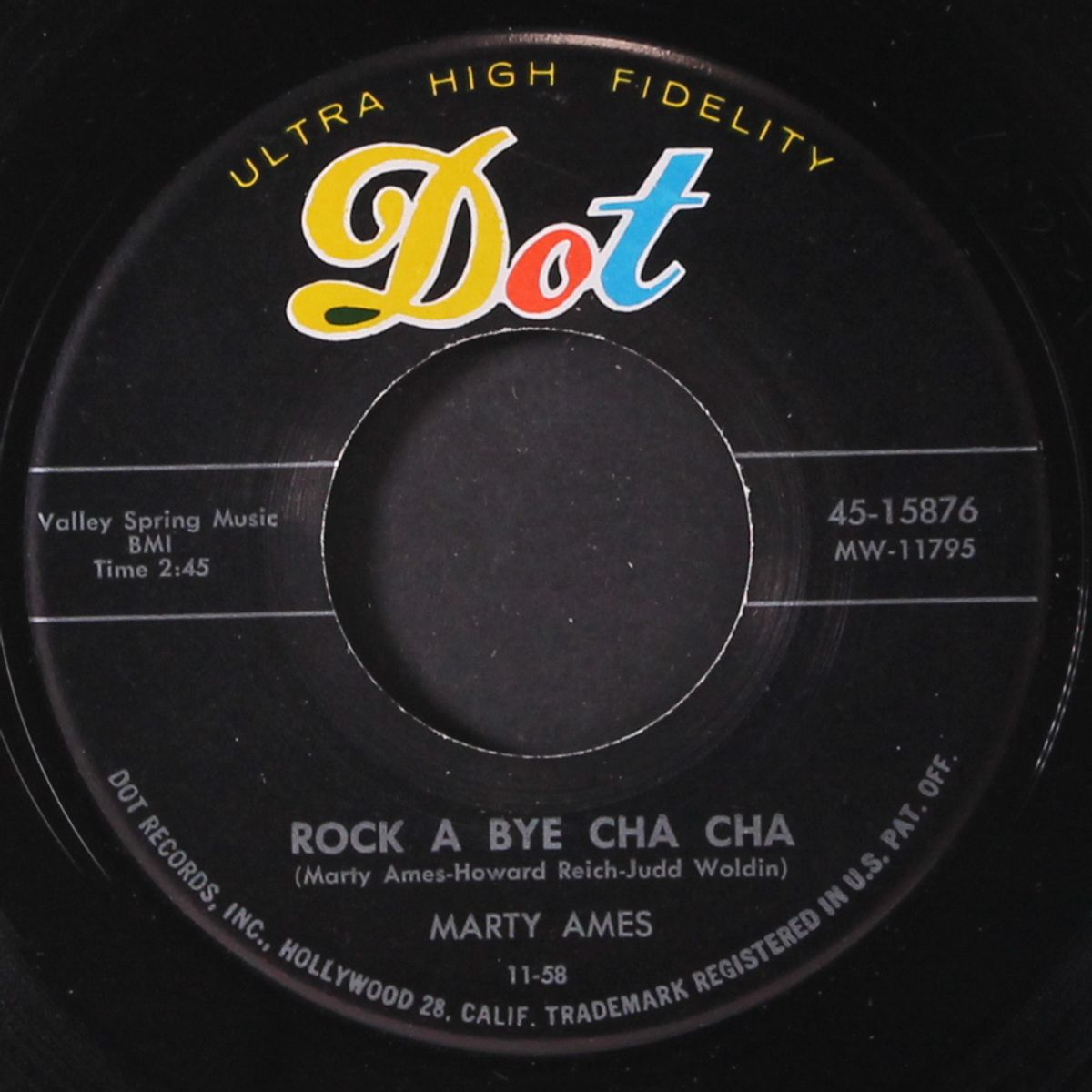 rock a bye cha cha / choppin' cha cha by MARTY AMES