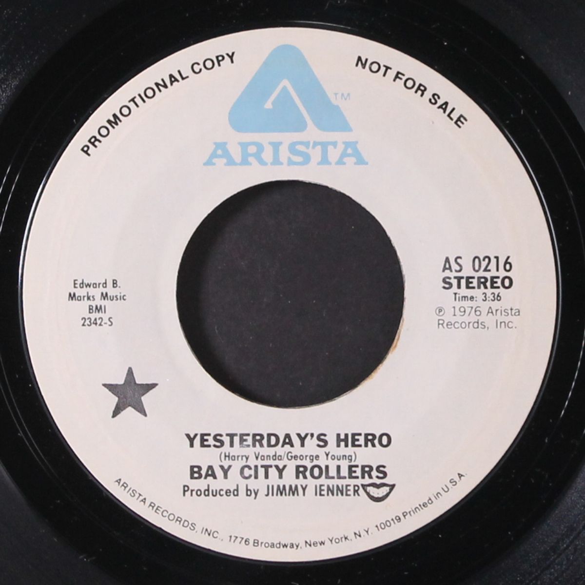 yesterday's hero / mono by BAY CITY ROLLERS
