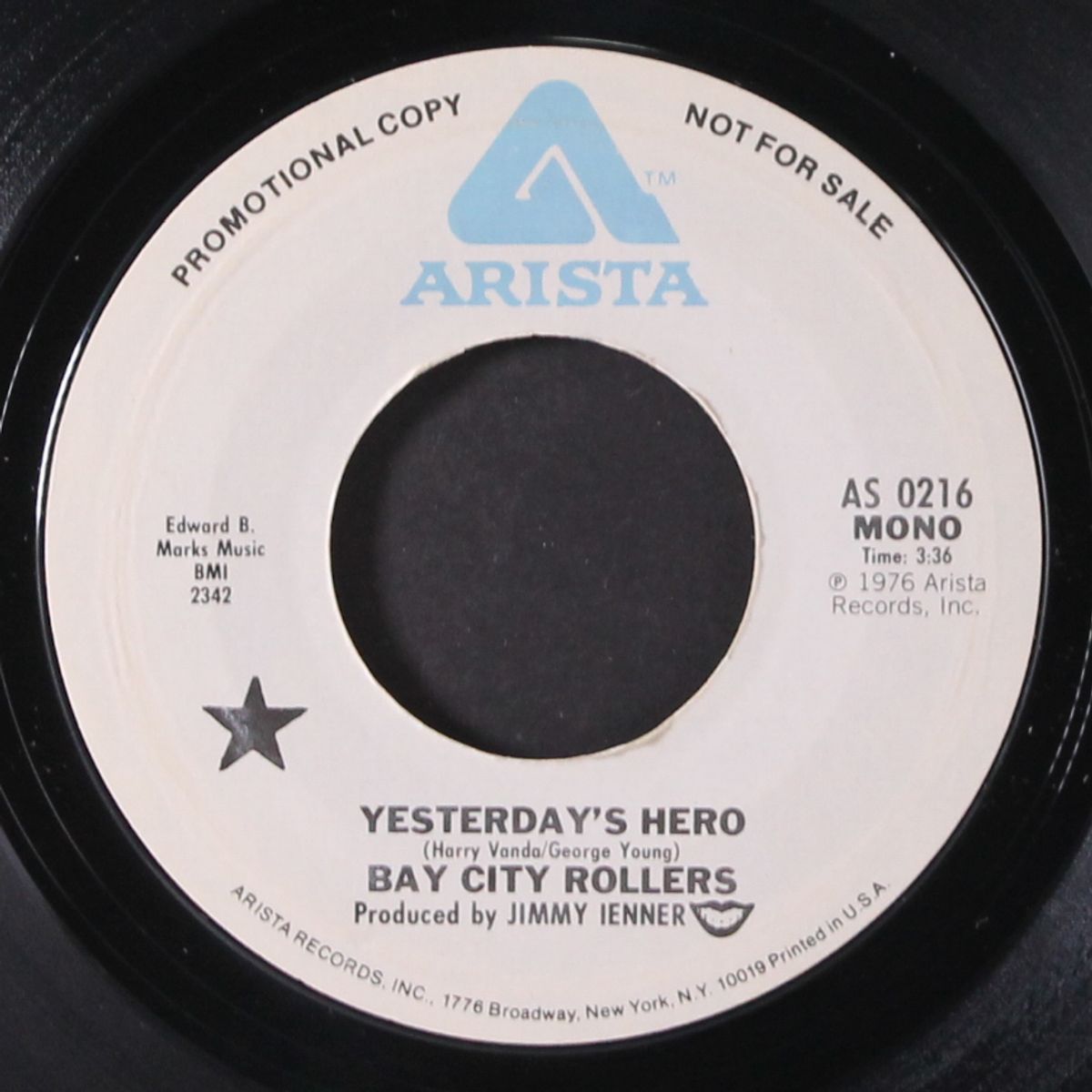 yesterday's hero / mono by BAY CITY ROLLERS