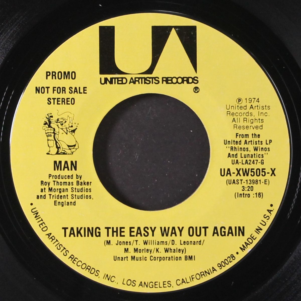 taking the easy way out again / mono by MAN