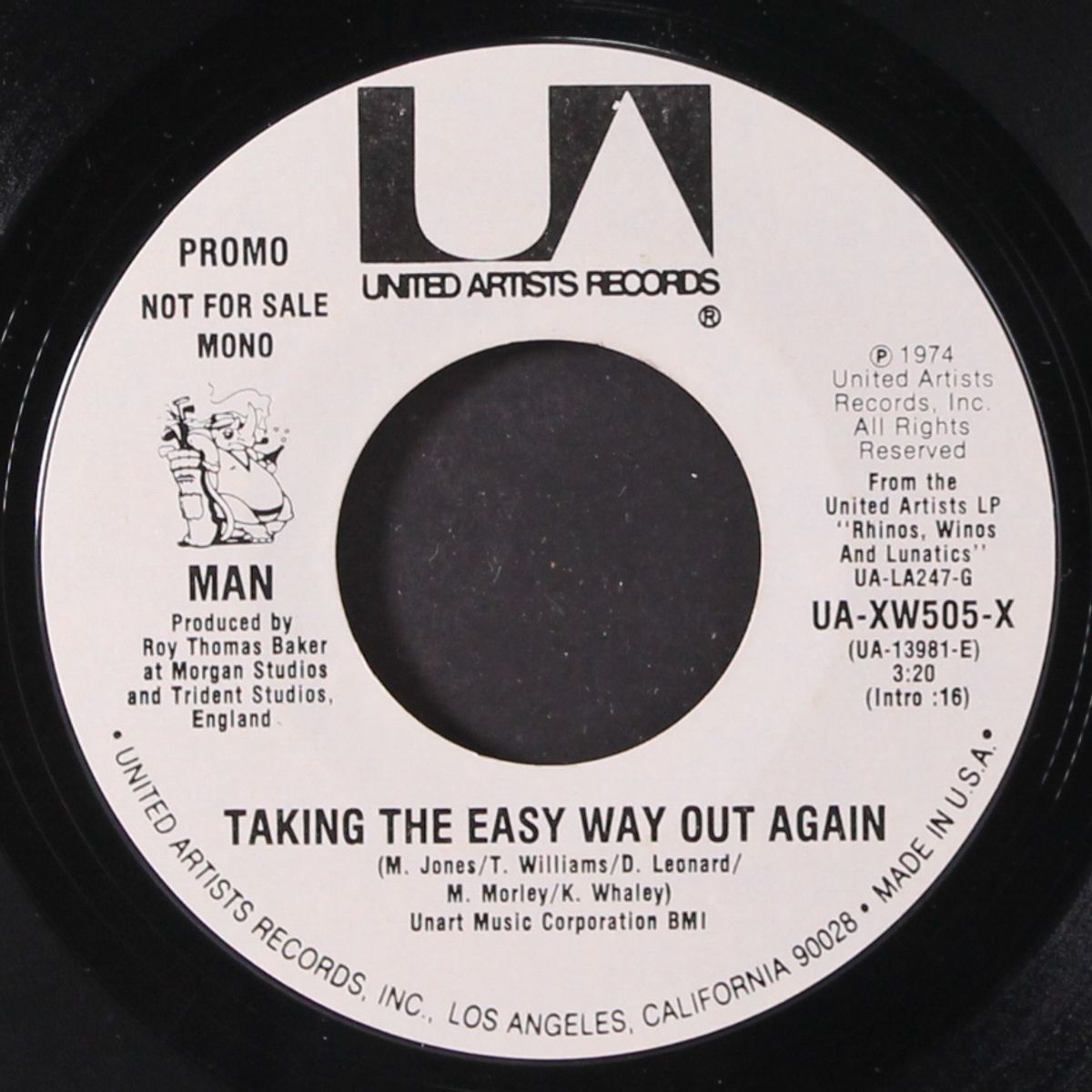 taking the easy way out again / mono by MAN