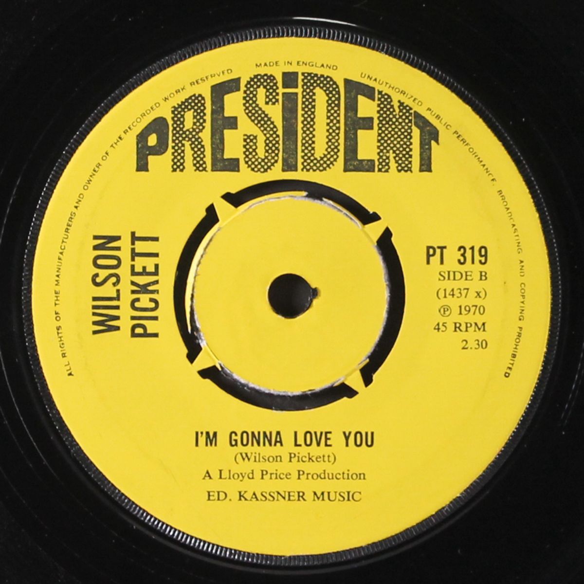 if you need me / i'm gonna love you by WILSON PICKETT