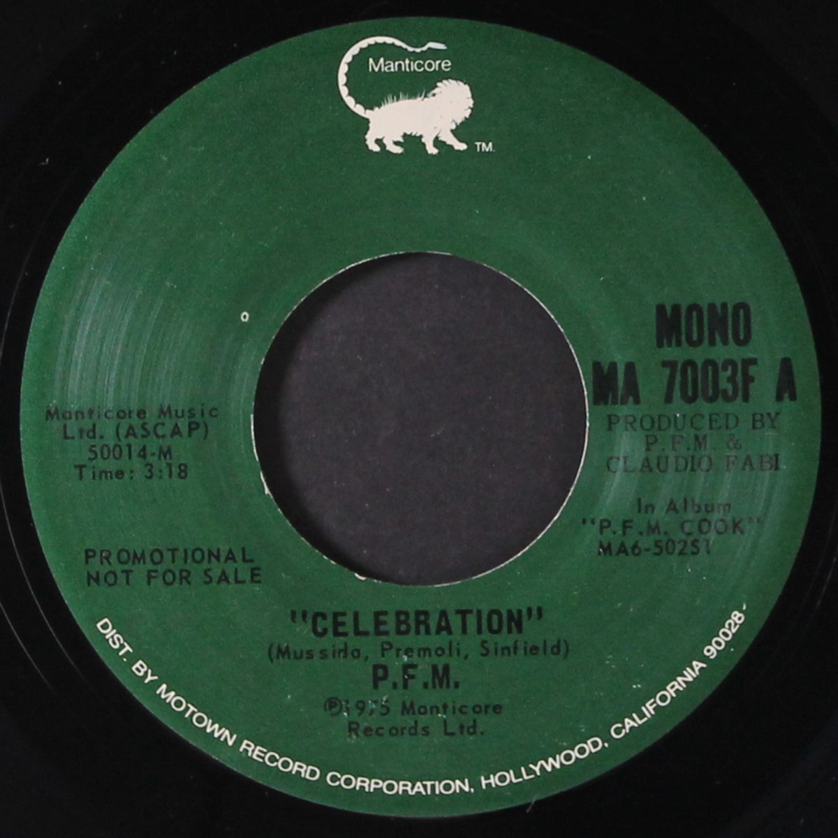 celebration / mono by P.F.M.