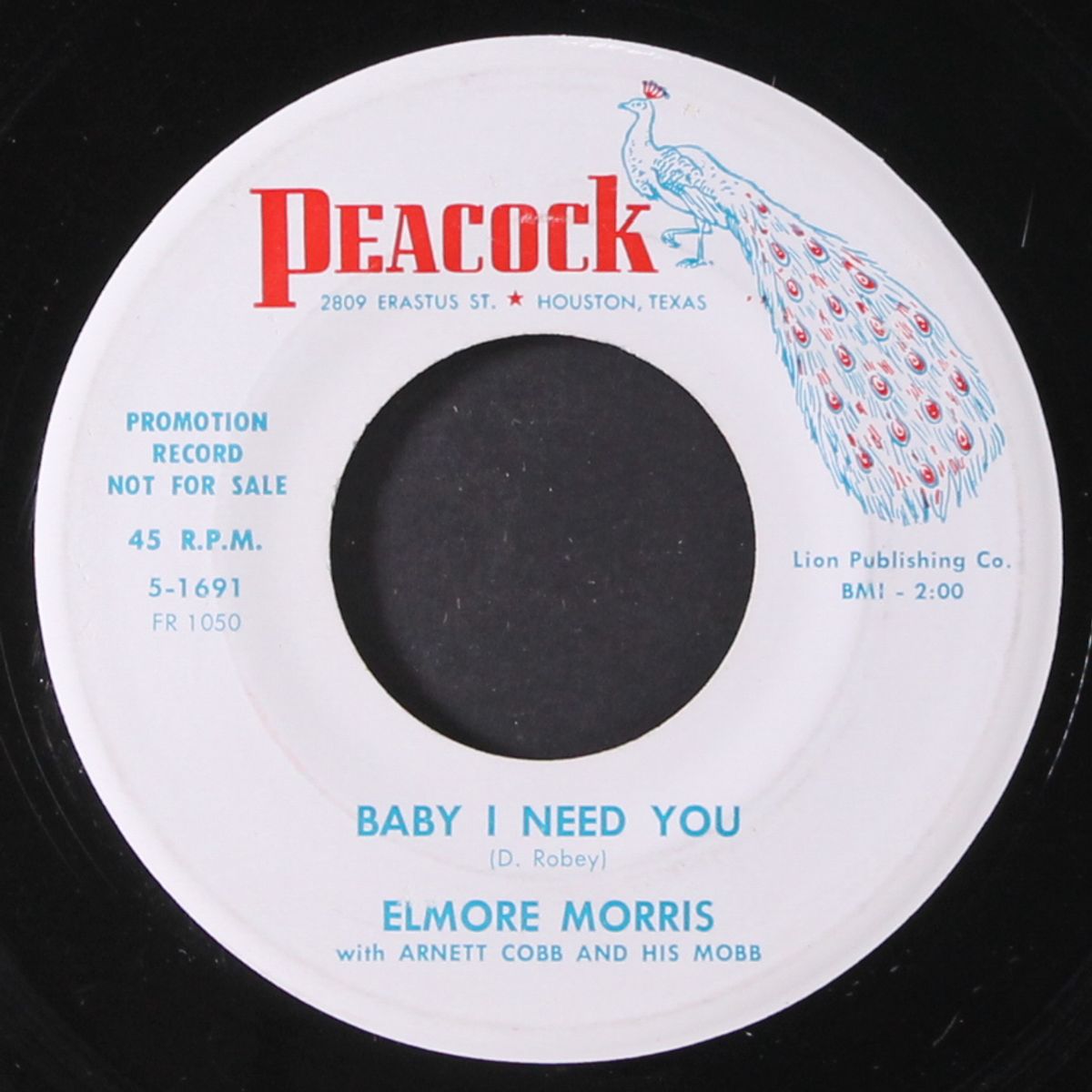 baby i need you / what can i do for you by ELMORE MORRIS