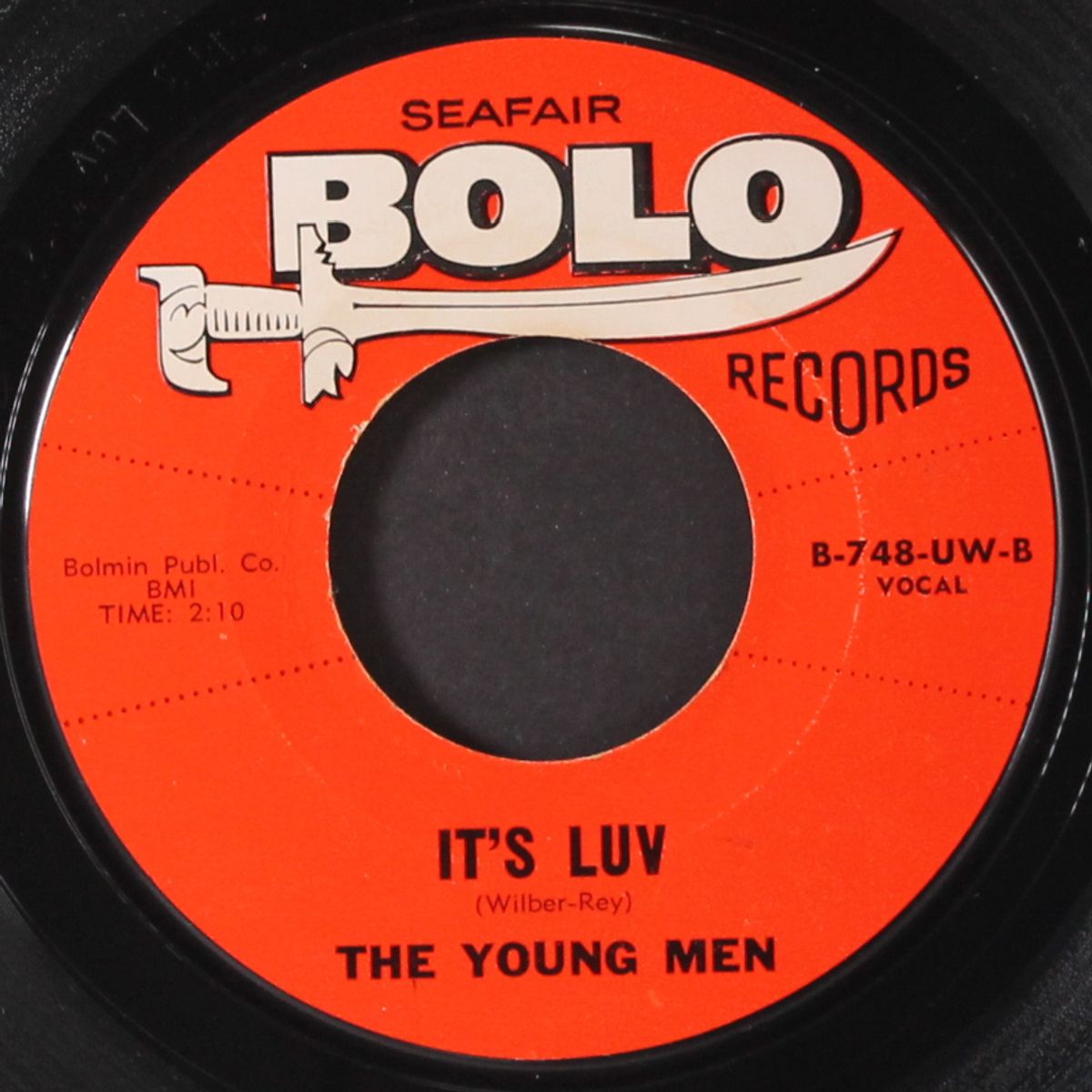 backfield beat / it's luv by YOUNG MEN