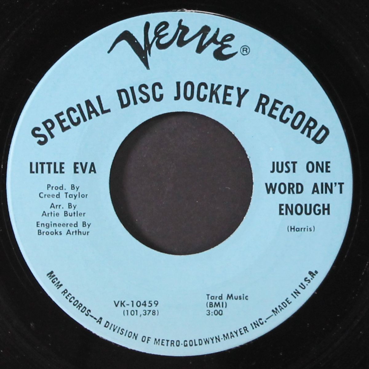 bend it / just one word ain't enough by LITTLE EVA