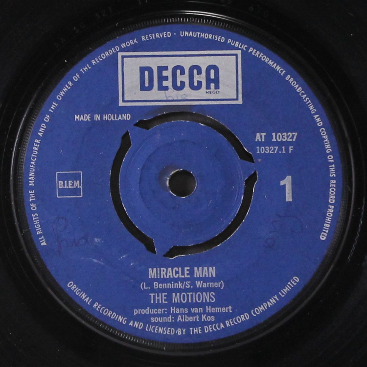 miracle man / something by MOTIONS