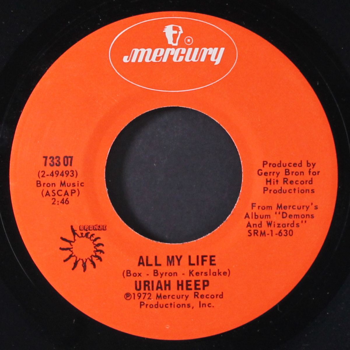easy livin / all my life by URIAH HEEP