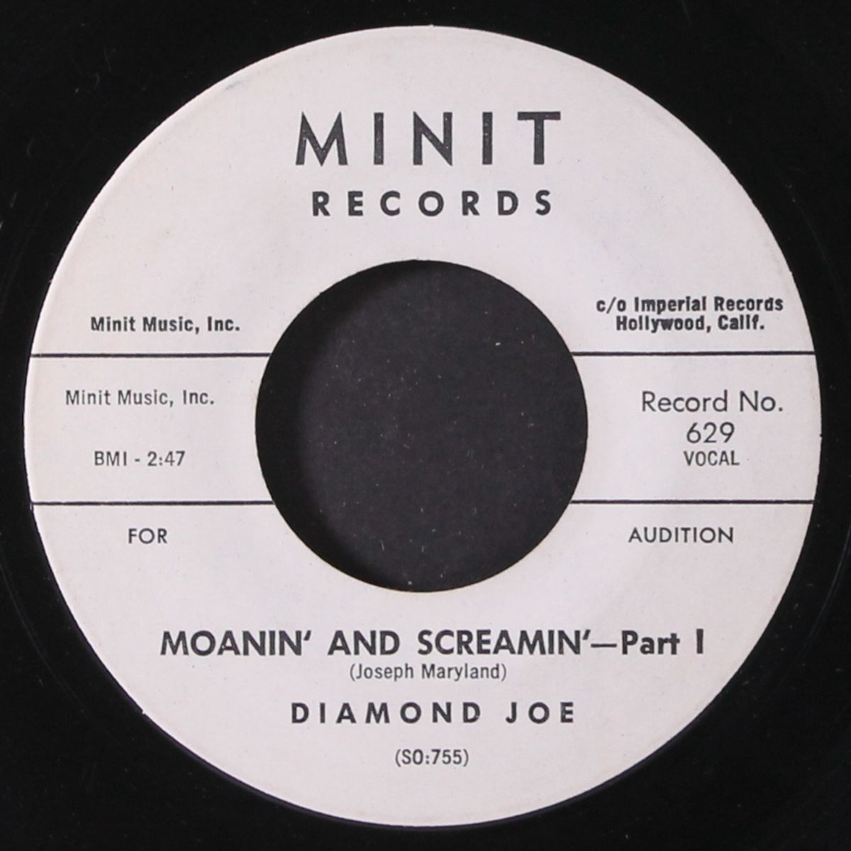 moanin' and screamin' / part ii by DIAMOND JOE