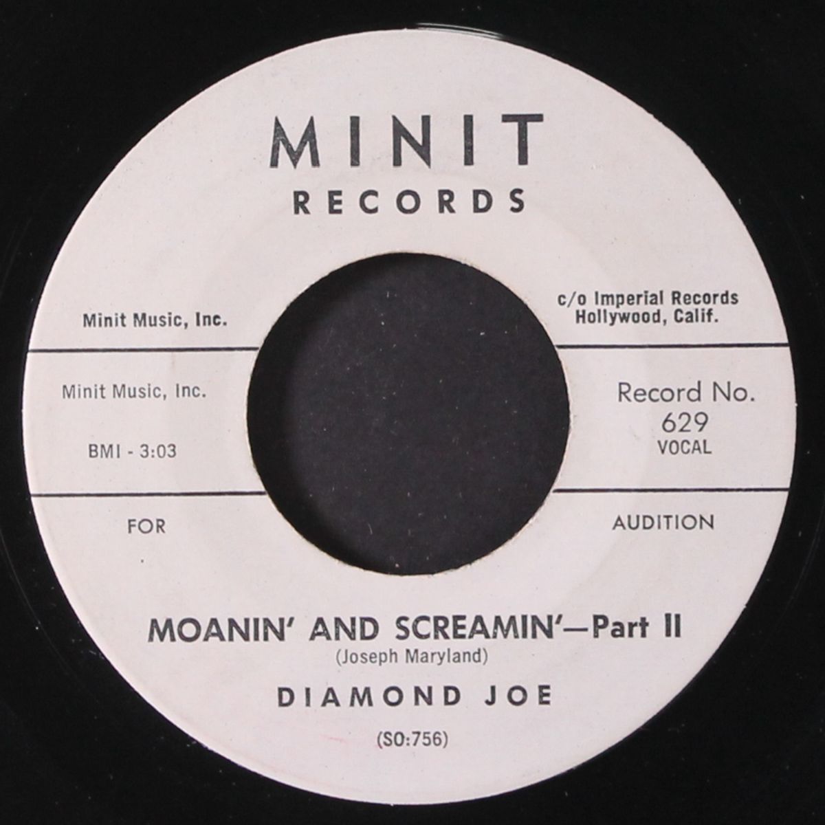 moanin' and screamin' / part ii by DIAMOND JOE