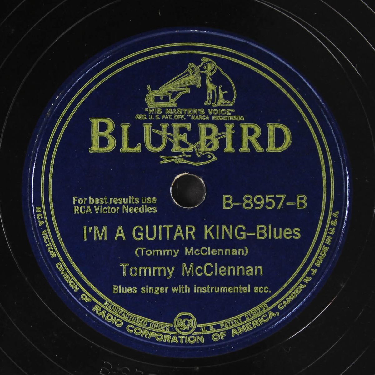 i'm a guitar king / travelin' highway man by TOMMY MCCLENNAN