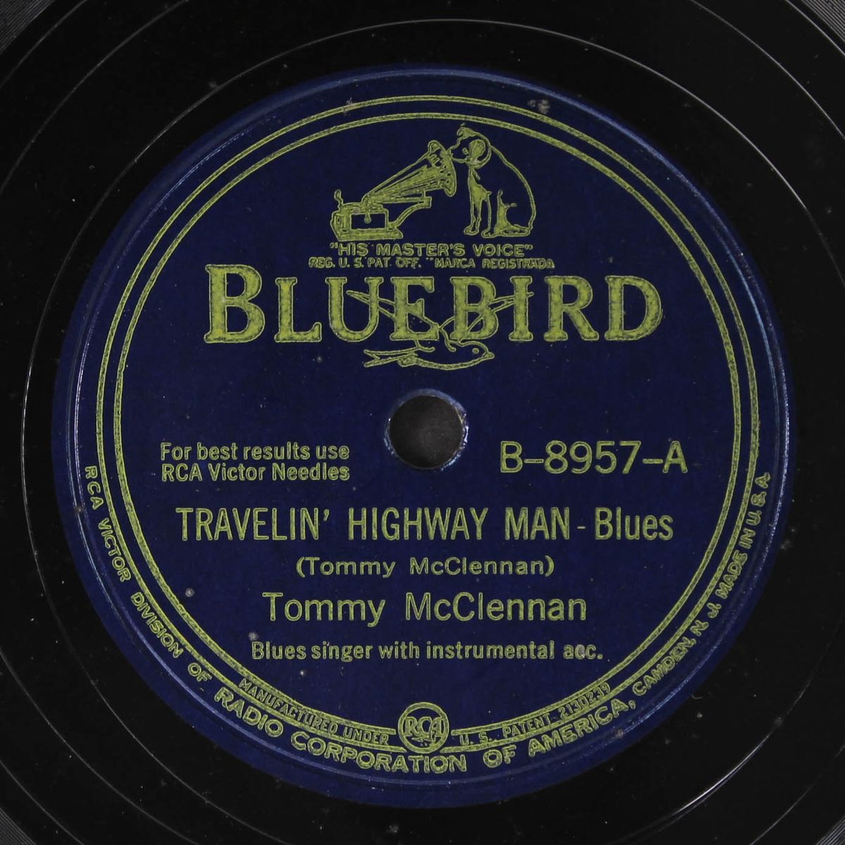 i'm a guitar king / travelin' highway man by TOMMY MCCLENNAN