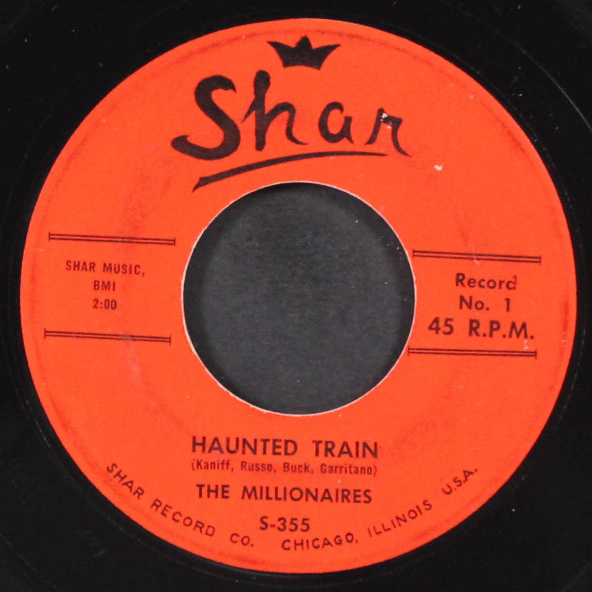haunted train / rock and a half by MILLIONAIRES