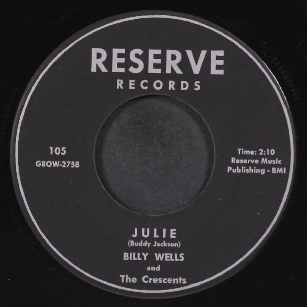 i love only you / julie by BILLY WELLS & CRESCENTS