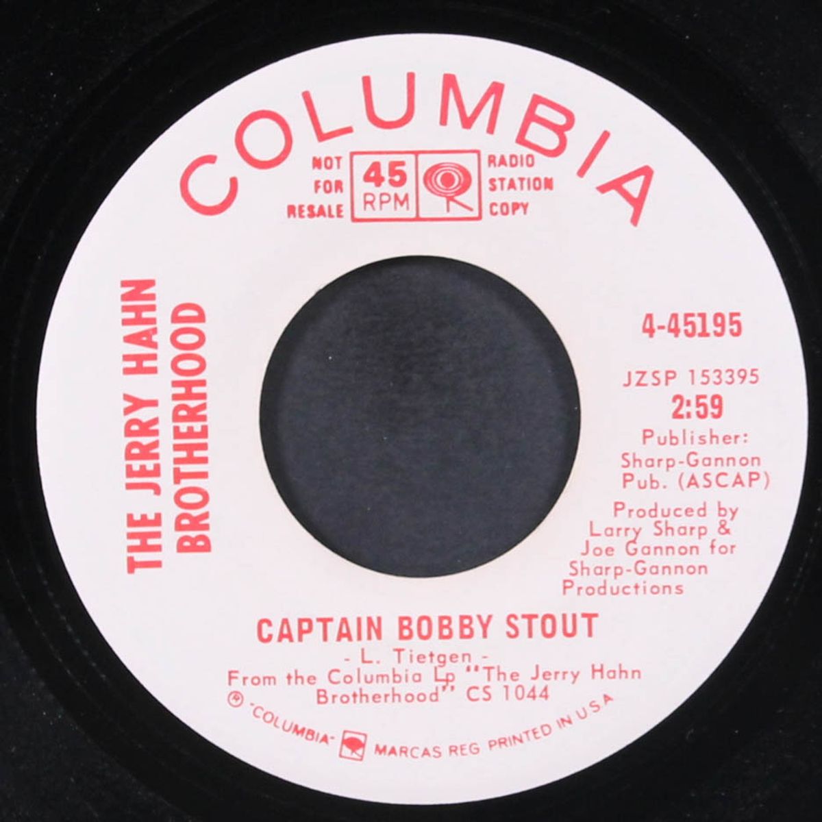 captain bobby stout / mono by JERRY HAHN BROTHERHOOD