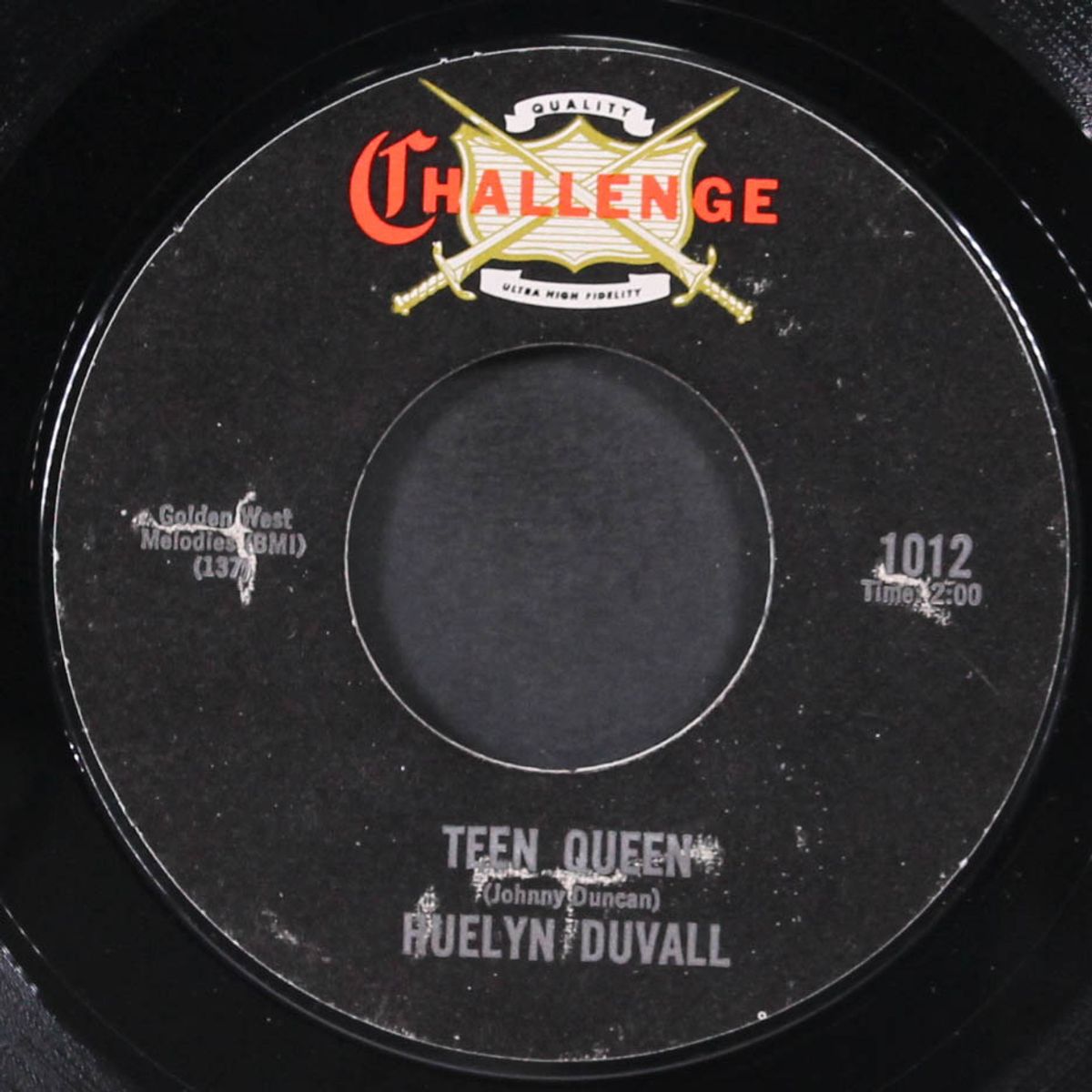 teen queen / comin' or goin' by HUELYN DUVALL