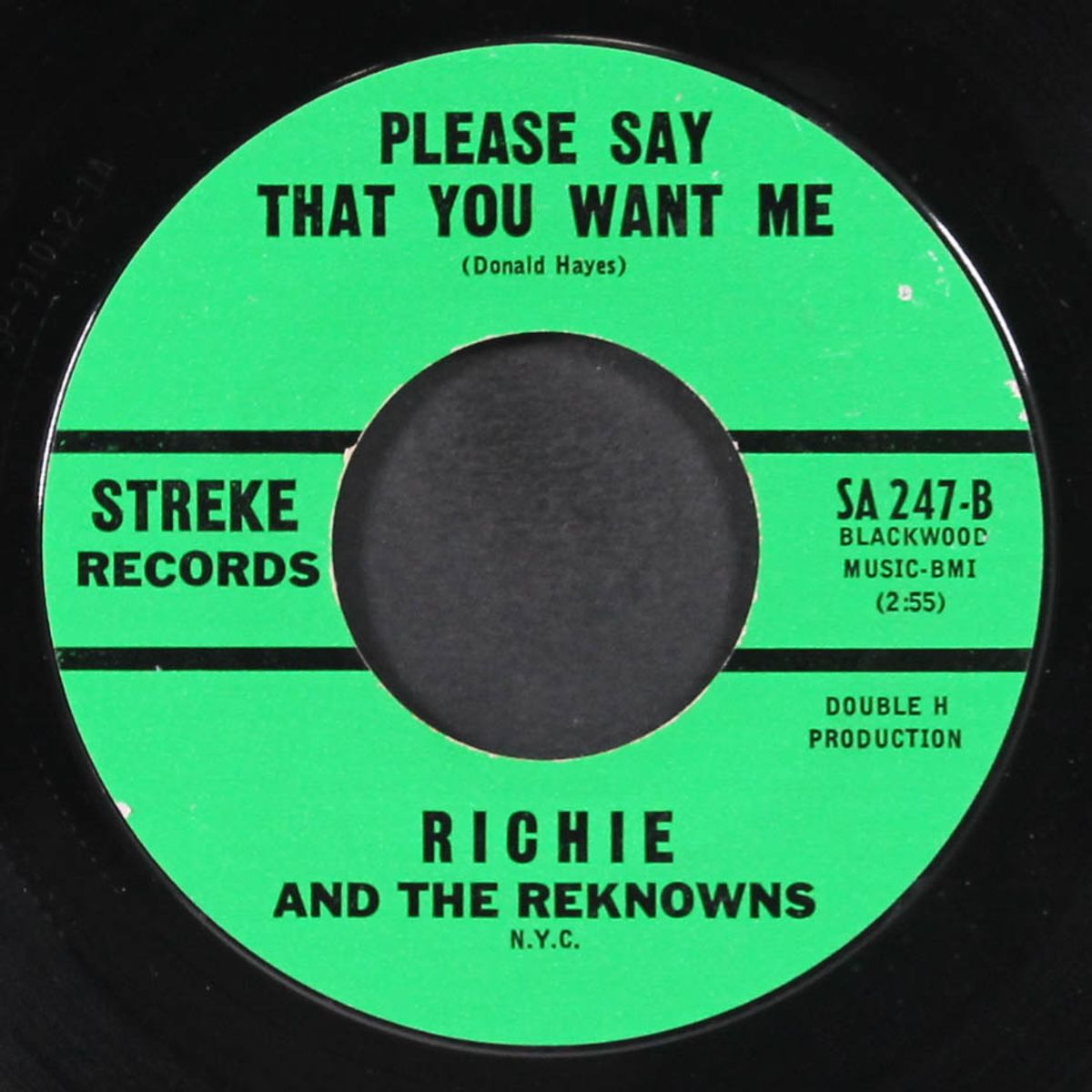 please say you want me / that's what you're doin' to me by RICHIE & REKNOWNS