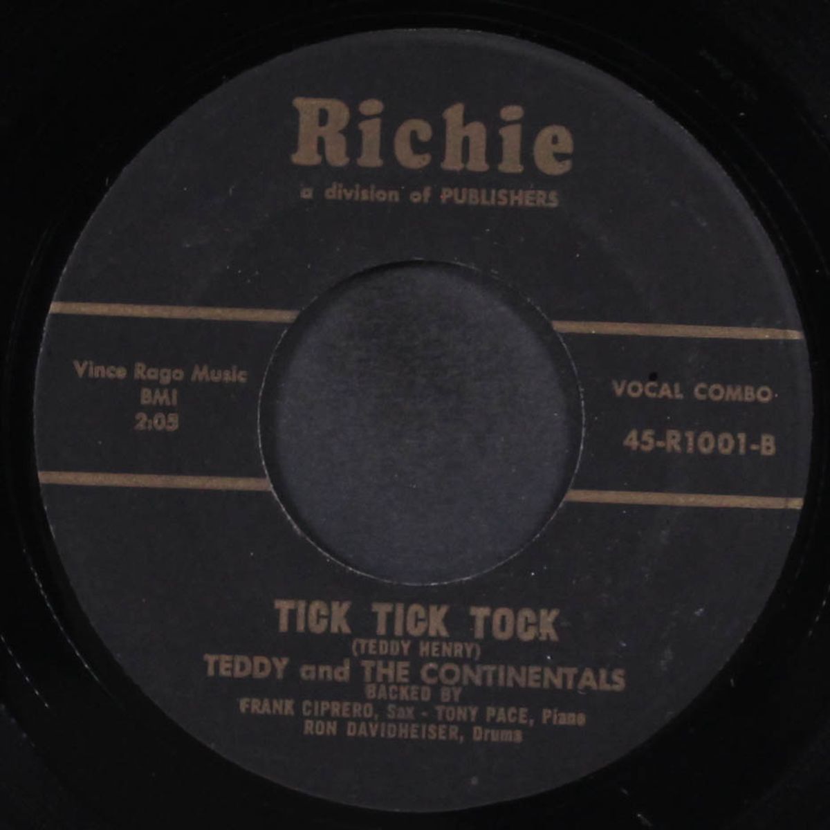 tick tick tock / ev'rybody pony by TEDDY & CONTINENTALS