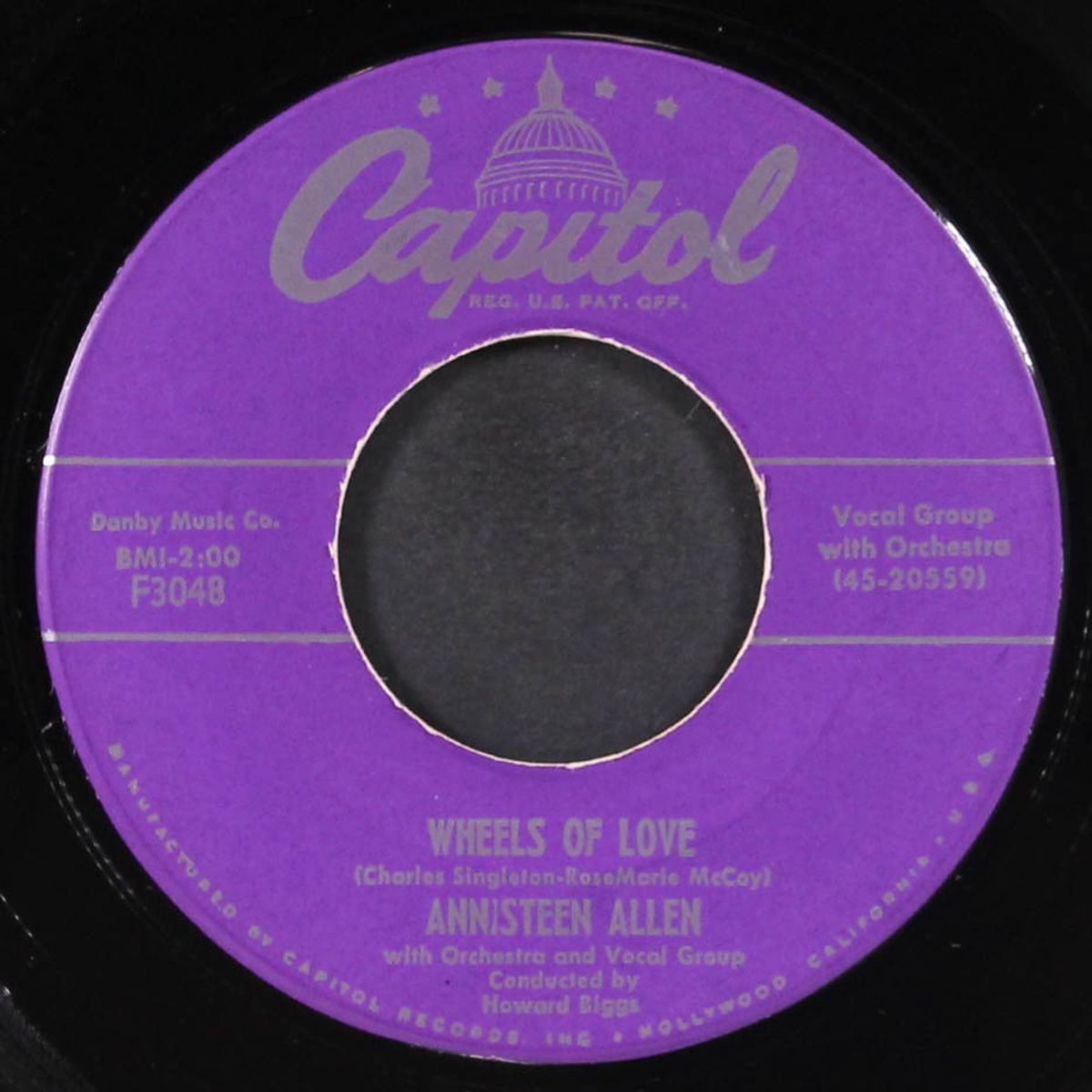 fujiyama mama / wheels of love by ANNISTEEN ALLEN