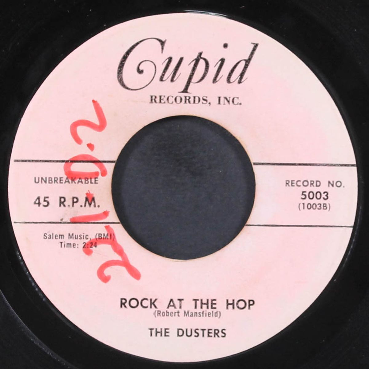 rock at the hop / she's mine by DUSTERS