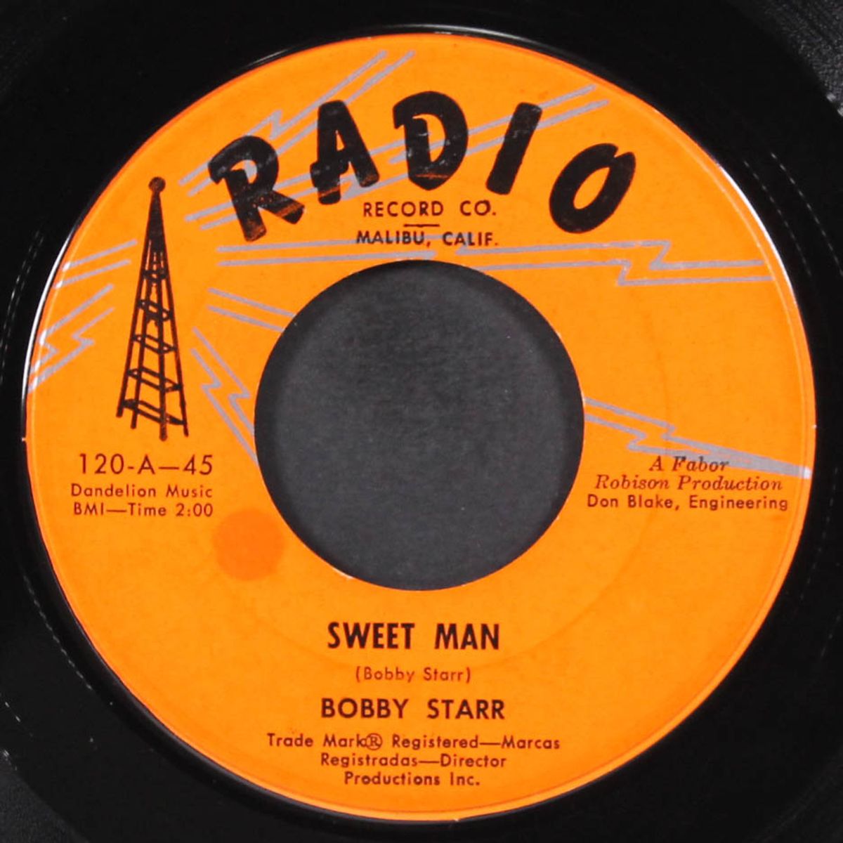 please give me a chance / sweet man by BOBBY STARR