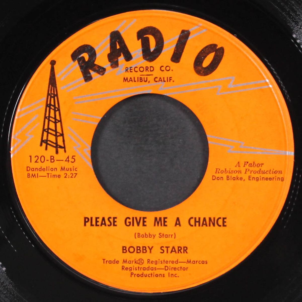 please give me a chance / sweet man by BOBBY STARR