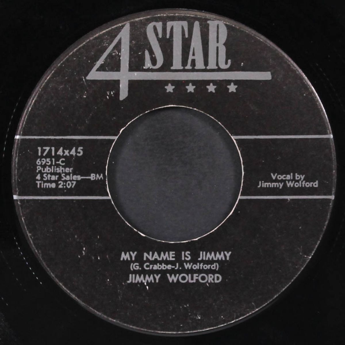 teeney weeney man / my name is jimmy by JIMMY WOLFORD