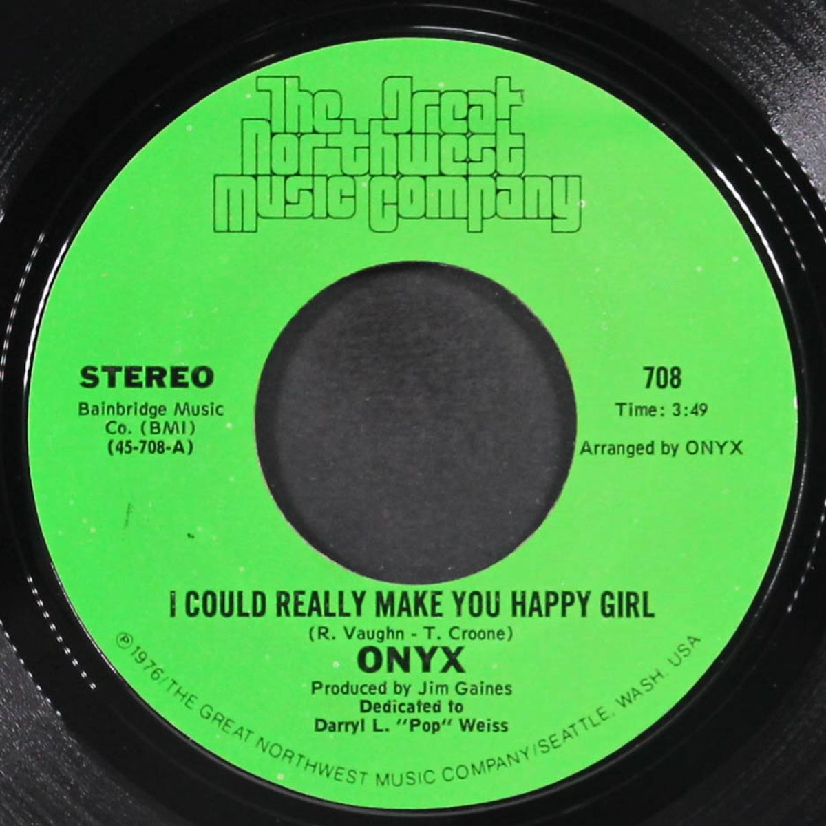 evasive action / i could really make you happy girl by ONYX