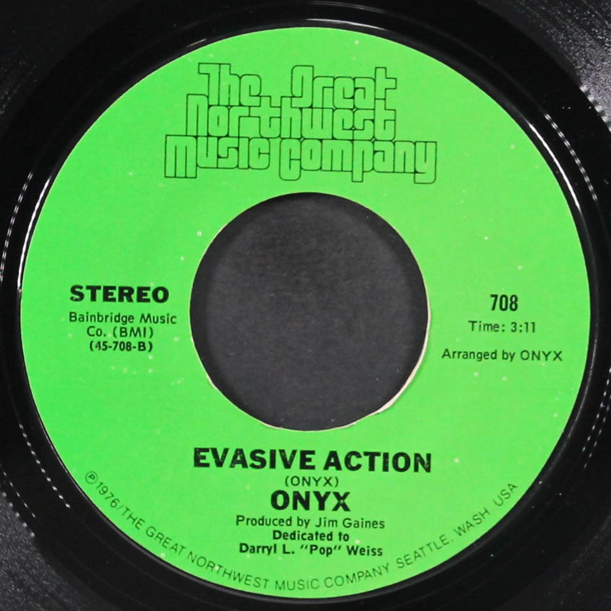 evasive action / i could really make you happy girl by ONYX