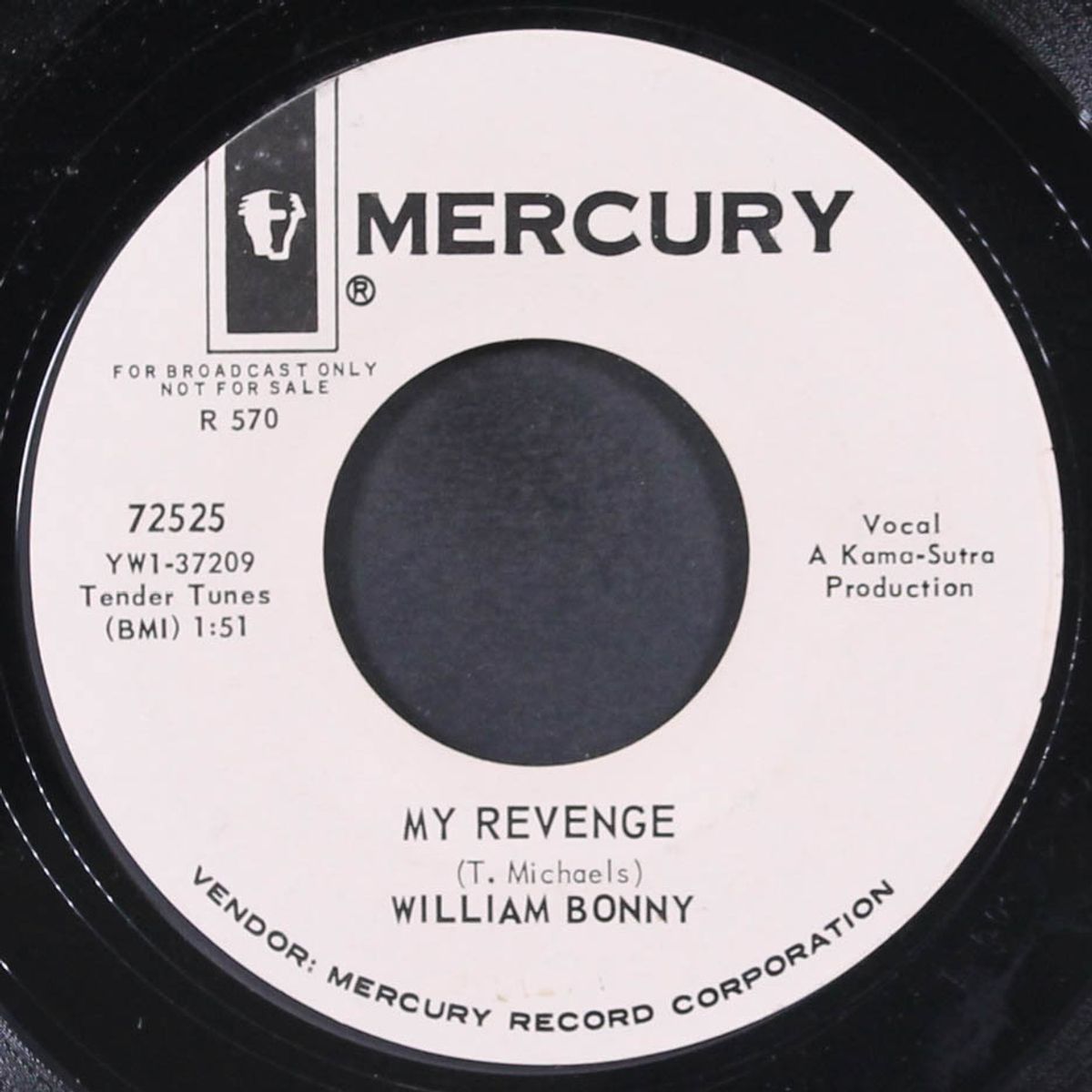 you won't find that kind in me / my revenge by WILLIAM BONNY