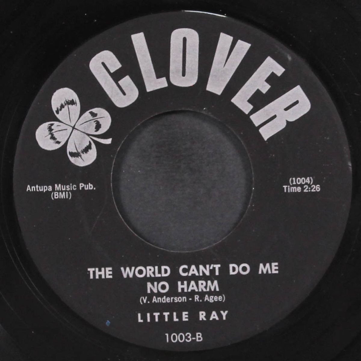 the world can't do me no harm / give me your love by LITTLE RAY